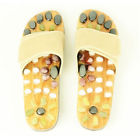 00609613132100 Iliving Natural Stone Massage Shoes Reflexology Sandals Large