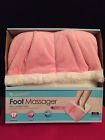 015191919284 Spa Massage Health Touch Pink Foot Massager W Comfort Fabric Vibration New