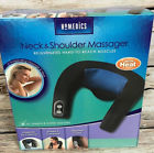 031262025203 Homedics Neck And Shoulder Massager With Heat Portable