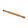 0562258 Gaiam Brown Wooden Fitness Workout Massage Roller Athletic 018713622587
