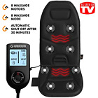 0799666390173 Gideon Car Heated Vibrating Seat Cushion Massager Pain