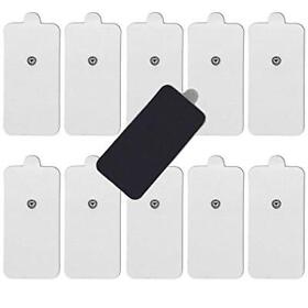 10 Pieces Large Electrodes Pads For Tens Unit Massager