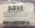 10pk-snap-lg Tens Electrodes Premium Quality Replacement Pads