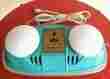 1500 Model Valmor Twin Deluxe Vtg Foot Massager Mid Century Turquoise Standard