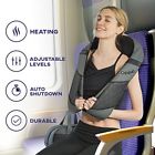 18970 Heat Shiatsu Massager Deluxe Kneading With Portable Spa 014146118970