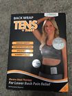 22-033bw Veridian Healthcare New Tens Heat Conductive Back Wrap 845717007948