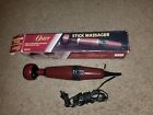 295-47 Oster Vintage Stick Massager Speed Model Red Maroon Vibrates Hi