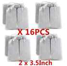 3.5inch Unbranded Generic 16 Count Pads For Tens Units Electrode 2 X White Cloth Combo Fast Oy