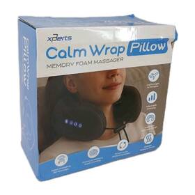 3p Experts 786368957117 Calm Wrap Memory Foam Neck And Shoulder Massager Pillow