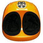 3q New Foot Massager With Heat Kneading Shiatsu Air Pressure Massage F18 Orange 709317450934