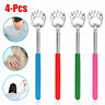 4 Packs Bear Claw Telescopic Metal Extendable Back Scratcher Massager Gift