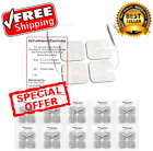 43237-2 Corp Electrode Pads For Tens Unit Replacement Reusable Gel Carbon