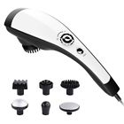 4332498259 New Interchangeable Nodes Handheld Deep Percussion Massager With 754970023308