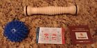 4332666109 Body Back Company Foot Therapy Combo Wooden Roller New