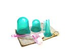 4gncup-817-1rlr Honey Kae Face Body Cupping Silicone Set Complete 706782952758