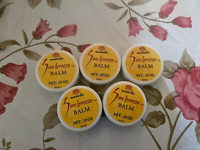 B800510234 5 Jars Sunrider Sun Breeze Balm Pain Relief Muscle Menthol Herb Botanical .19 Oz