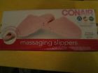 6-8.5 Slippers Massaging Fits Sized Box -conair Pink