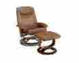 60-078011 Comfort Products Recliner With Heat And Massage Chair Ottoman Microfiber Suede Full Body Padded 046854125889