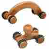 60004 Alpi Large And Small Wooden Massagers