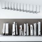 6034580175470 Brightmaison Adjustable Book Holder Bookend Sections Extends Up