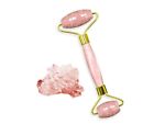 651721375122 Unbranded Jade Roller Rose Quartz Facial Face And