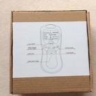 657984 Tens Unit Massager Digital Therapy Acupuncture Pads Machine Two Outputs