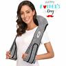 666354562900 Cordless Shiatsu Back Neck Massager Heat Father Day