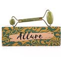 666628766782 Allure Essentials Premium Jade Roller Real Natural Stone