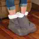 703222 Relaxus Products New Foot Cozy Heated Massager Fleece Lined Interior W Remote Control 628949032229