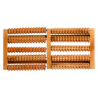 718556014555 Wooden Roller Raw Foot Massager Health Therapy Stress