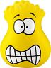 Sm-16119 739231300145 Samsonico Usa New Crazy Face Stress Ball Yellow