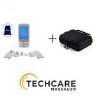 7426869124061 Techcare Massager Pro Modes Rechargeable Tens Unit Pulse