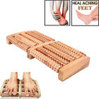 765629238509 Unbranded Wooden Foot Wood Massager Reflexology Roller Stress