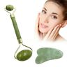 7686681378336 Unbranded Roller Jade Facial Care Gua Sha Scraping