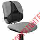 8037601 Fellowes Mfg Co Professional Series Back Support Memory Foam Cushion Black 043859516872