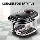 824322193864 Unbranded Foot Bath Spa Massager Vibrating Heat Warmer