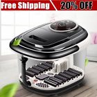 824322193888 Unbranded Spa Bath Foot Massager Heat Vibration Bubbles