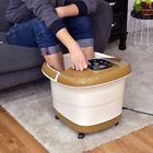827164856706 Costway Heated Foot Bath Spa Massager Tub Electric