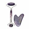 855331008511 Skin Gym Amethyst Workout Set Facial Roller And