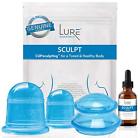 856427007418 Lure Best Anti Cellulite Silicone Vacuum Massage Cups