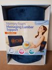 889779003340 Health Touch Healthtouch Memory Foam Massaging Lumbar Support