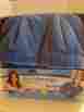 H-4354-4beu 917907 Spa Massage Vibrating Foot Massager Blue Micro Comfort Fabric Cushion New 015191917907
