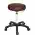 9502 Paradigm Health And Wellness 14.5 D X W 17.7 23.6 H Ironman Massage Stool Burgundy