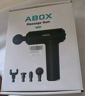Rc-mg-026 Abox Muscle Massage Gun Handheld Tissue Massager