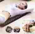 Acbodymat01 Acupressure Fitness Black Cotton Gray Colored Blunt Spikes Mat Spike Body Neck Back 837654078242