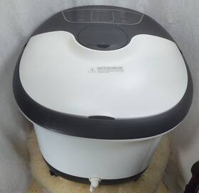 X08cbbfm6h Acevivi Foot Spa With Heat And Motorized Shiatsu Massager Ball Maize Rollers Model Mm-18c