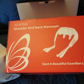Sf-l9 Ackind Neck Massager With Heat Shiatsu Shoulder Massage Electric Acupressure