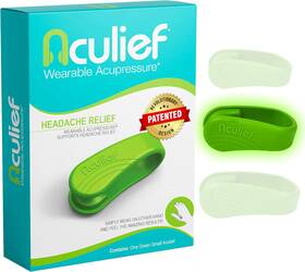 Aculief 313056251228 Hand Pressure Point Clip - Portable Stress-management Tool And Acupressure