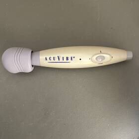 Av-1002cp Acuvibe Softouch Massager Wand Cordless- No Power Cord