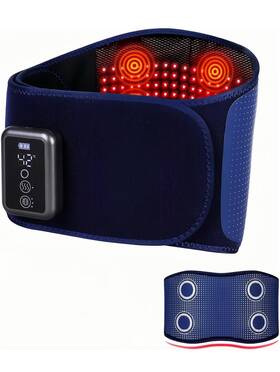 R212 Adiupul 941664701220 Cordless Back Massager Belt Fsa Or Hsa Eligible Red Light Therapy Massage Bel